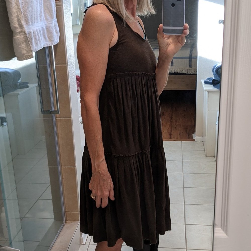 Marc Jacobs Brown Cotton Dress Sz M